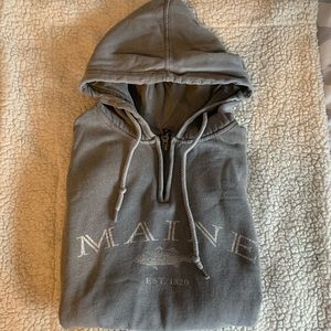 Quarter-zip Hoodie!